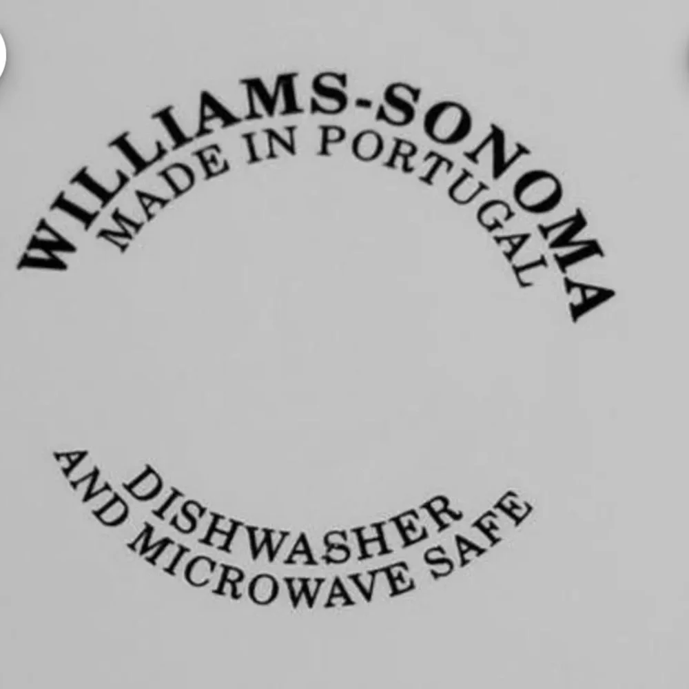 Vintage Williams Sonoma Botanical Herb Large Pasta/Salad Bowl